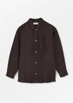 Edgar skjorte Dark Brown Skall Studio 